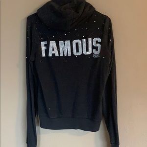 VS PINK ZIP UP